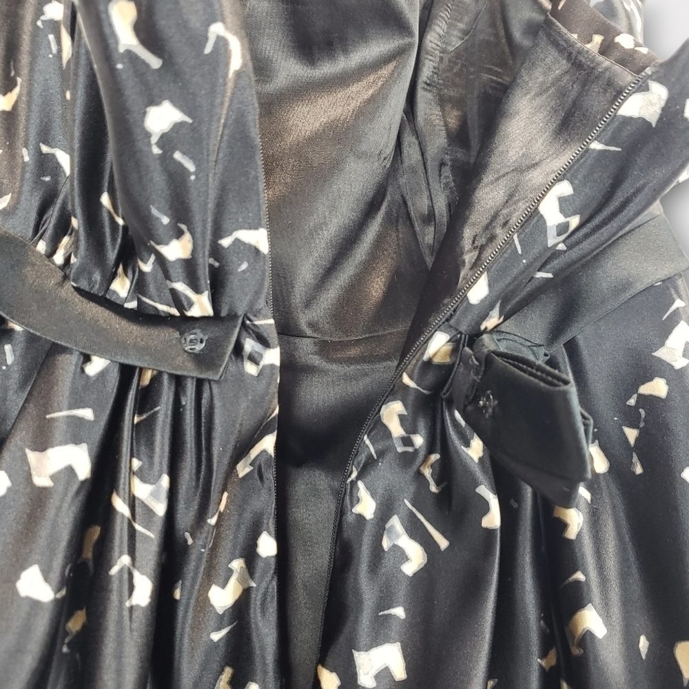 Milly Silk Strapless Cocktail Mini Dress - Picture 9 of 13